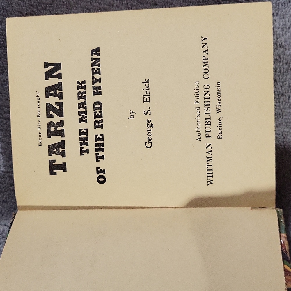 TARZAN The Mark of the Red Hyena 1967 ~ A Big Little Book ~ Collector's Item - Picture 2 of 12